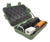 Linterna Militar Powerbank 5modos Potente Recargable 4800mah